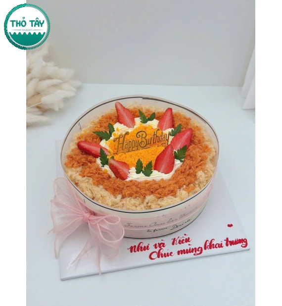 Bánh bông lan trứng muối tặng ngày 8/3