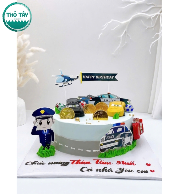 Bánh kem dành cho bé trai lên 5 tuổi hot tại Thới An