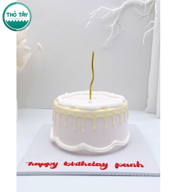 Bánh kem hàn quốc mẫu đẹp 2026 tone trắng