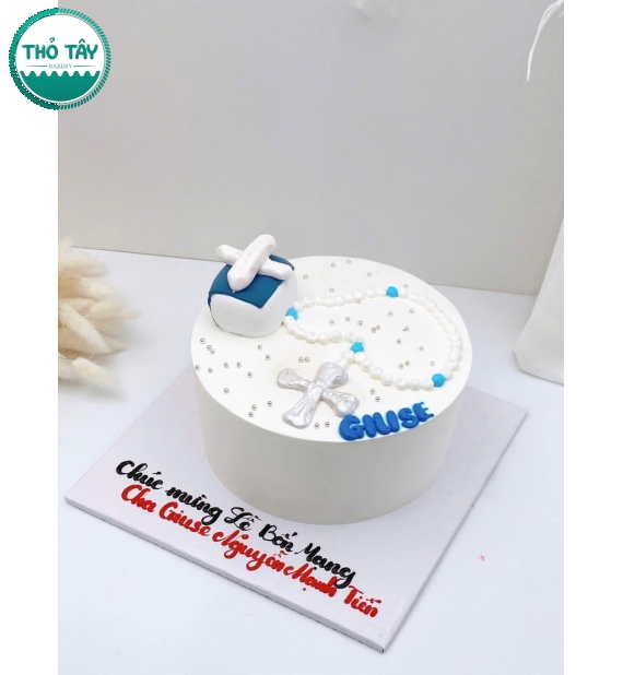 Bánh kem dành cho bên công giáo mừng lễ bổn mạng