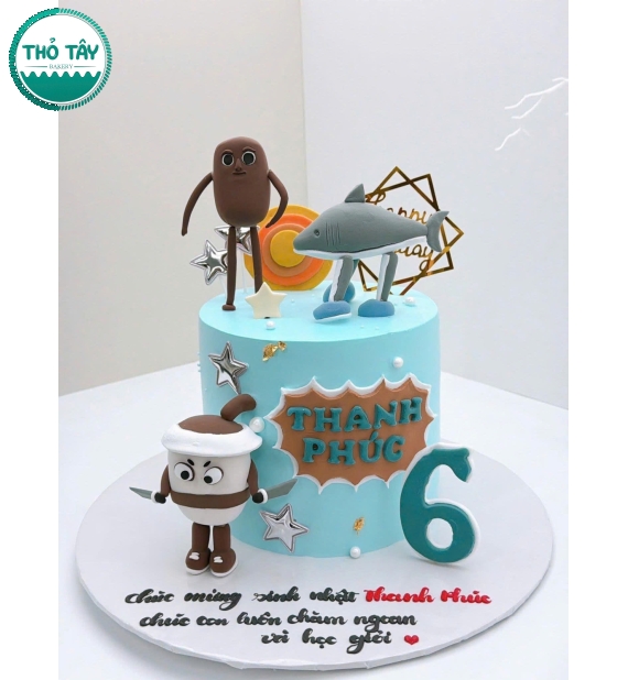 Bánh Kem tạo hình cho bé trai