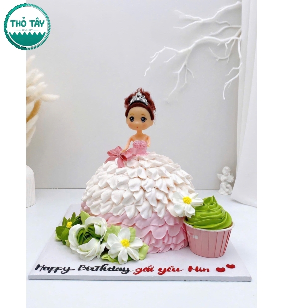 Bánh Kem dành cho bé gái hot 2026 mẫu bánh công chúa