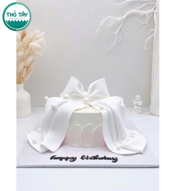 Mẫu bánh kem nơ dành cho nữ đẹp