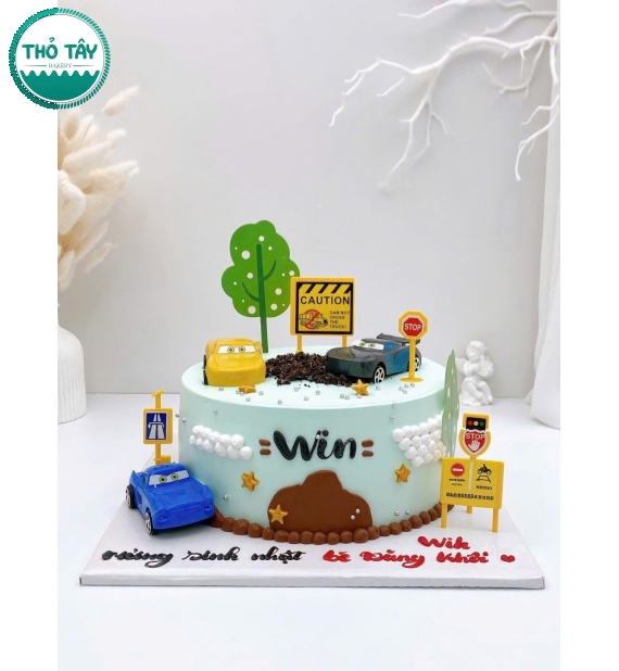 Bánh kem dành cho bé trai hot lên 13 tuổi