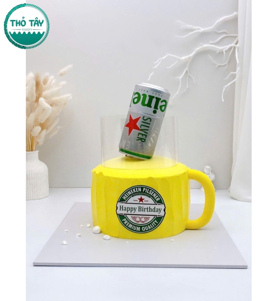 Bánh kem dành cho nam heniken siêu hot cho nam