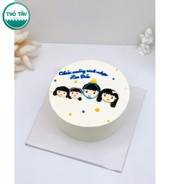 Bánh kem style Hàn Quốc dành cho tốt nghiệp