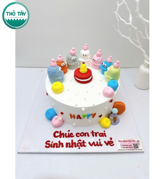 Bánh kem style Hàn Quốc nhây bựa siêu hot 