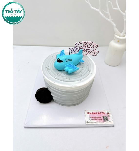 Bánh kem style Hàn Quốc tặng cho bé trai