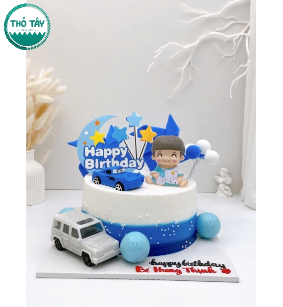 Bánh kem dành cho bé trai yêu mẫu bánh đẹp 2026 lên 7 tuổi