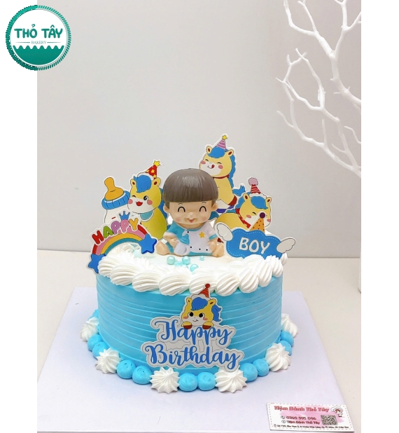 Bánh kem dành cho bé trai lên 4 tuổi 