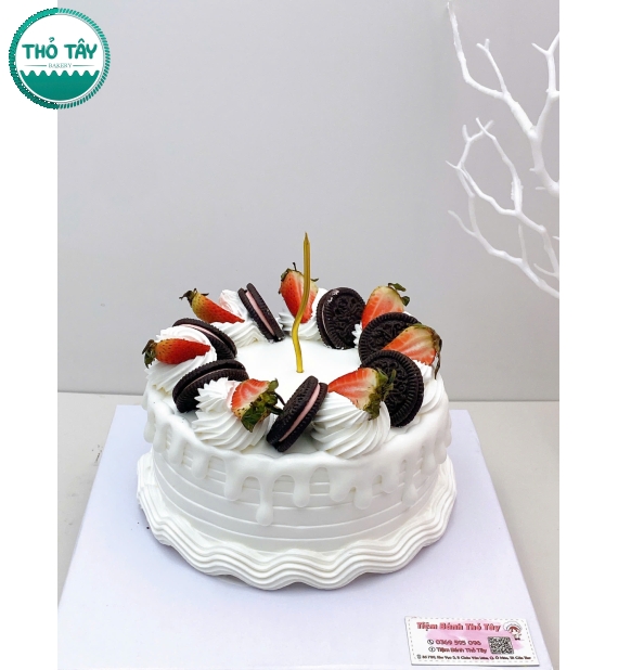 Bánh Kem trái cây mix theo yêu cầu hot 2026