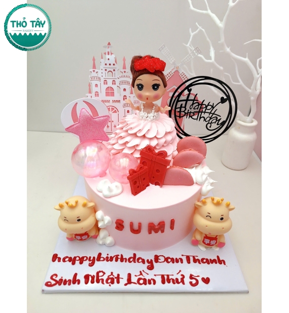 Bánh Kem Cho Bé Gái Công Chúa hot 2026