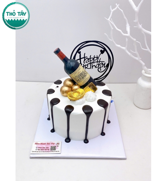 Bánh kem dành cho nam kết hợp socola mix phụ kiện theo yêu cầu