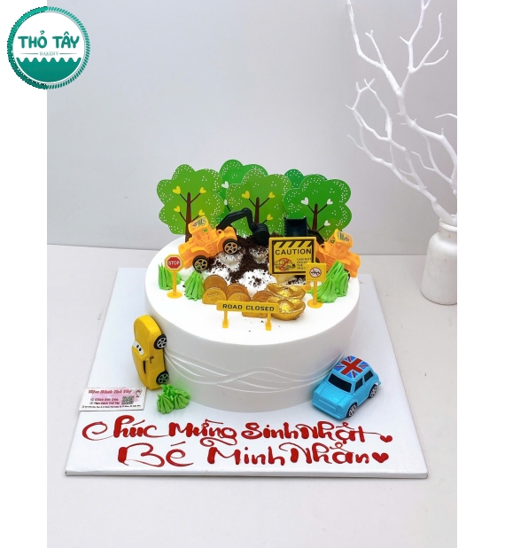 Bánh Kem Cho Bé Trai hot lên 4 tuổi 