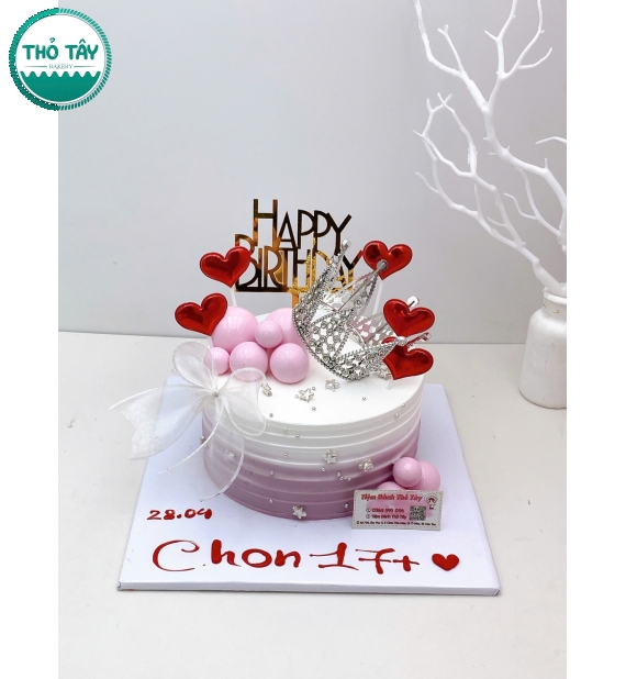 Bánh Kem chúc mừng sinh nhật bạn 17 tuổi 