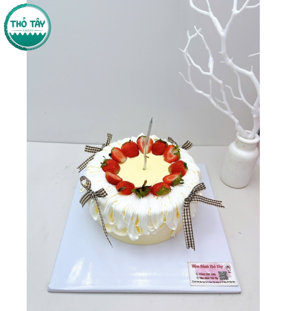 Bánh Kem trái cây mix trái cây theo yêu cầu 