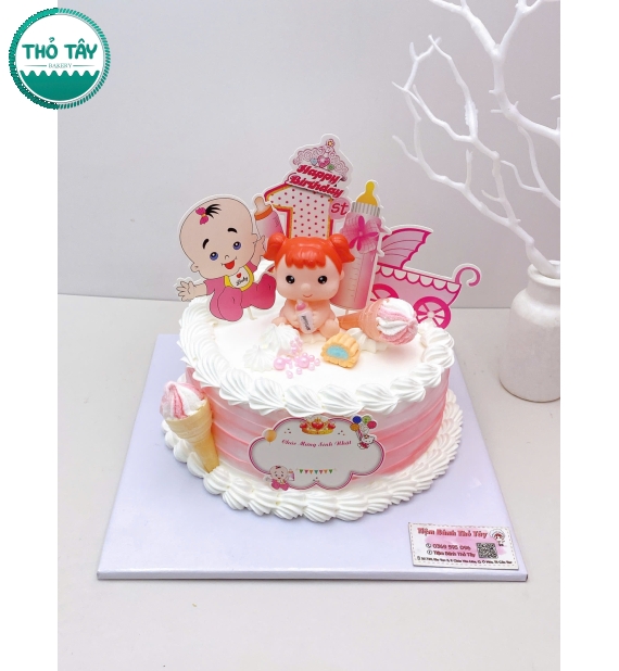 Bánh Kem dành cho bé gái lên 7 tuổi 