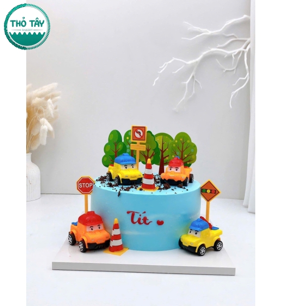 Bánh Kem Cho Bé Trai lên 4 tuổi 