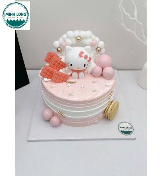 Bánh kem tặng cho bé gái lên 3 tuổi 